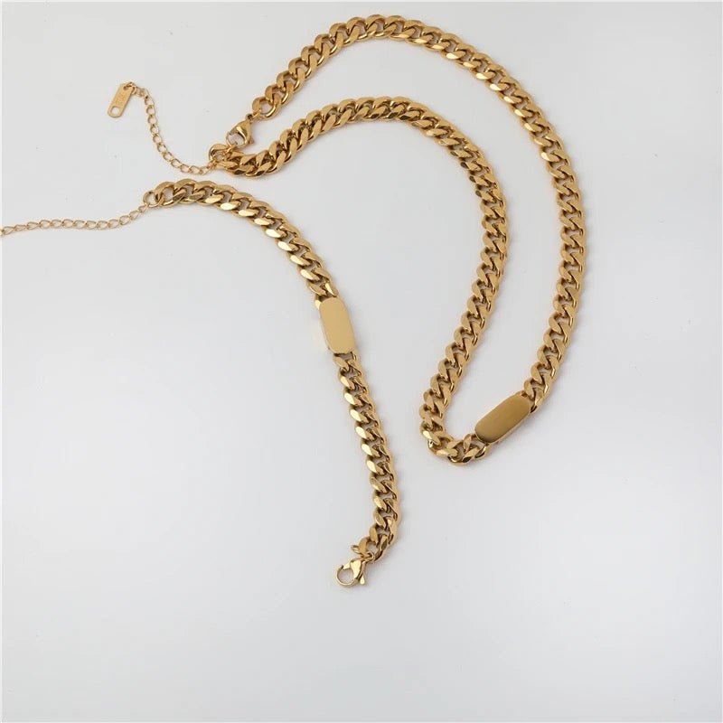 Cuban Link Gold Bracelet